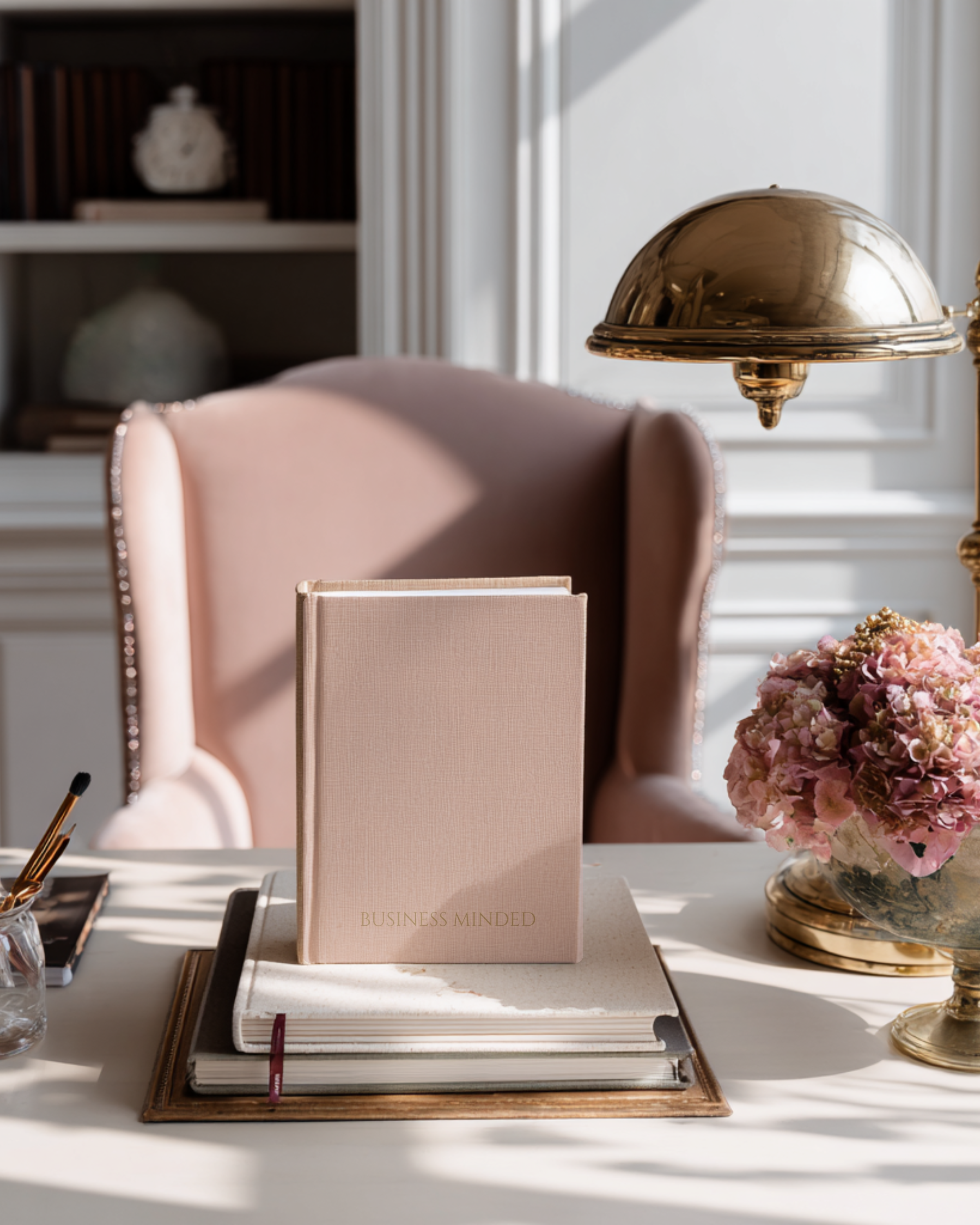 Business Minded Guided Journal On Desk
