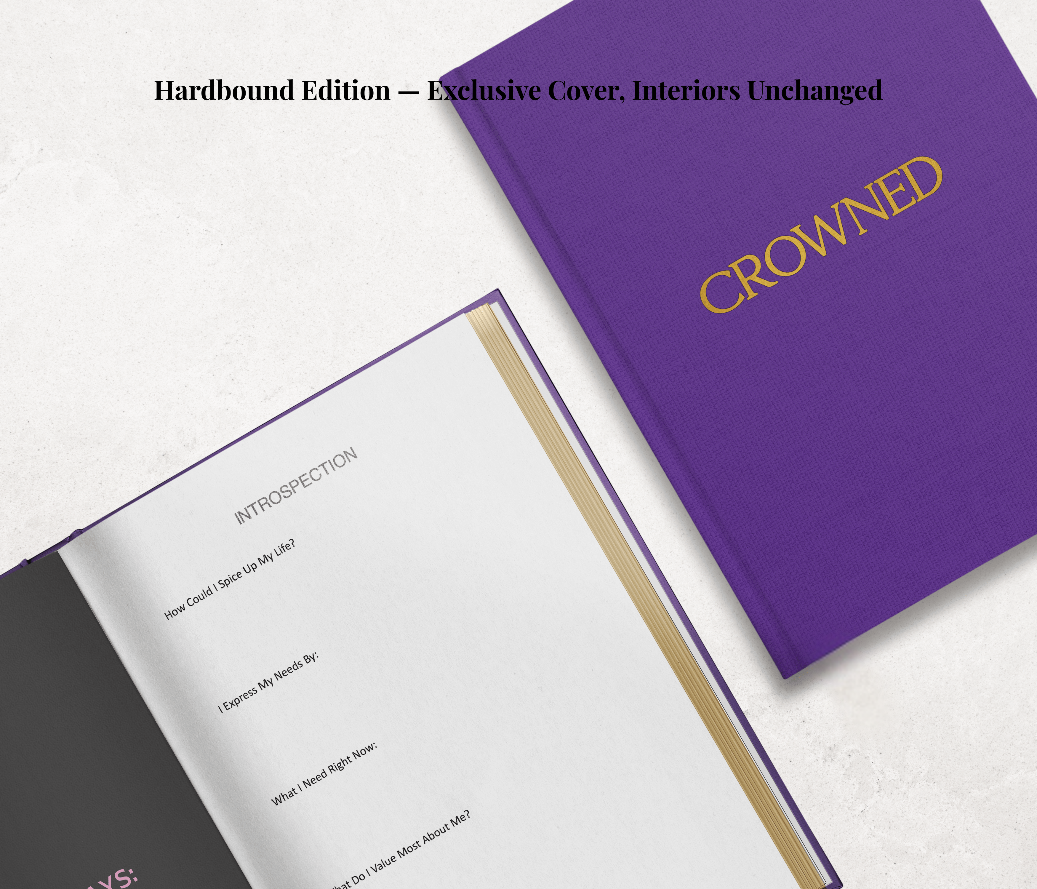 Crowned Guided Journal Interior Pages