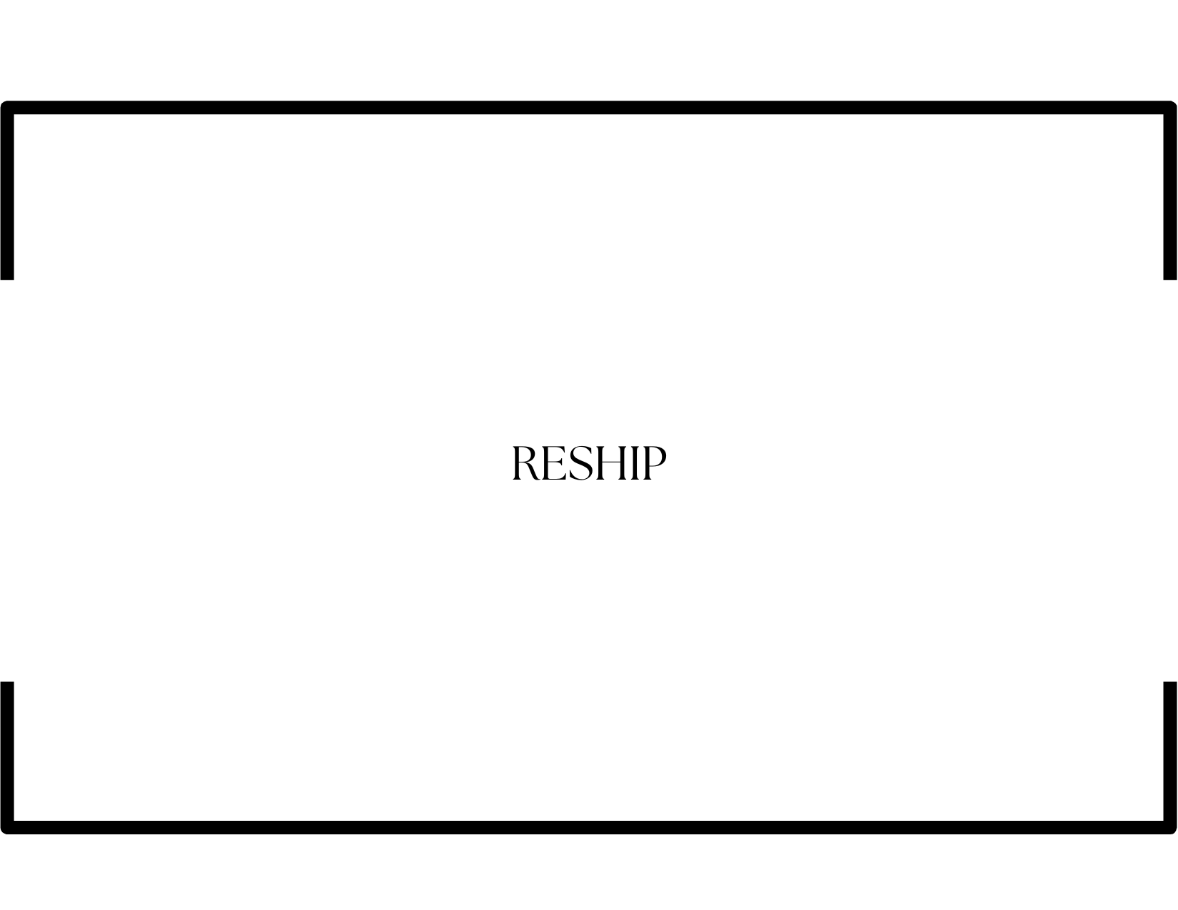Reship Fee