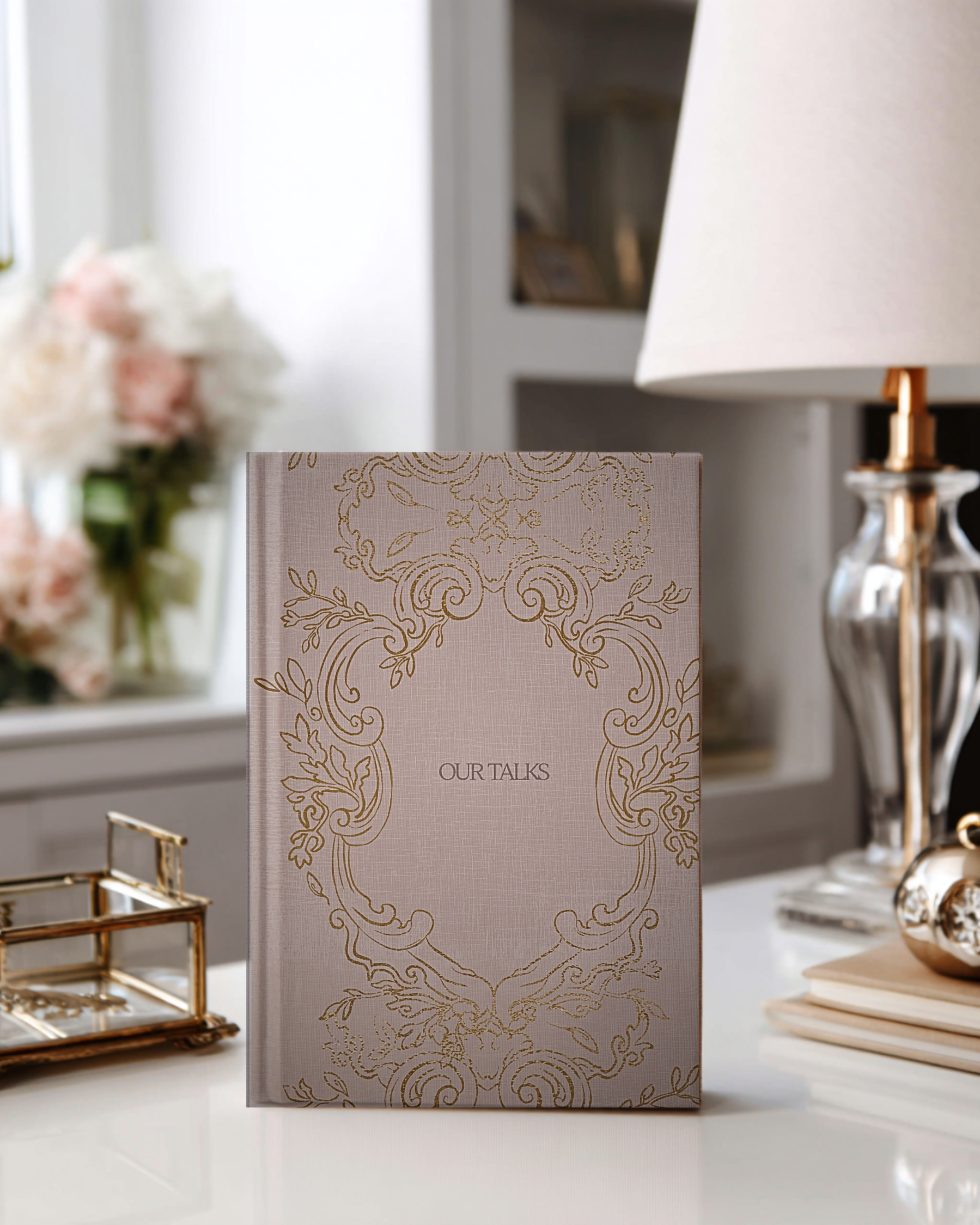 Our Talks Journal On Desk